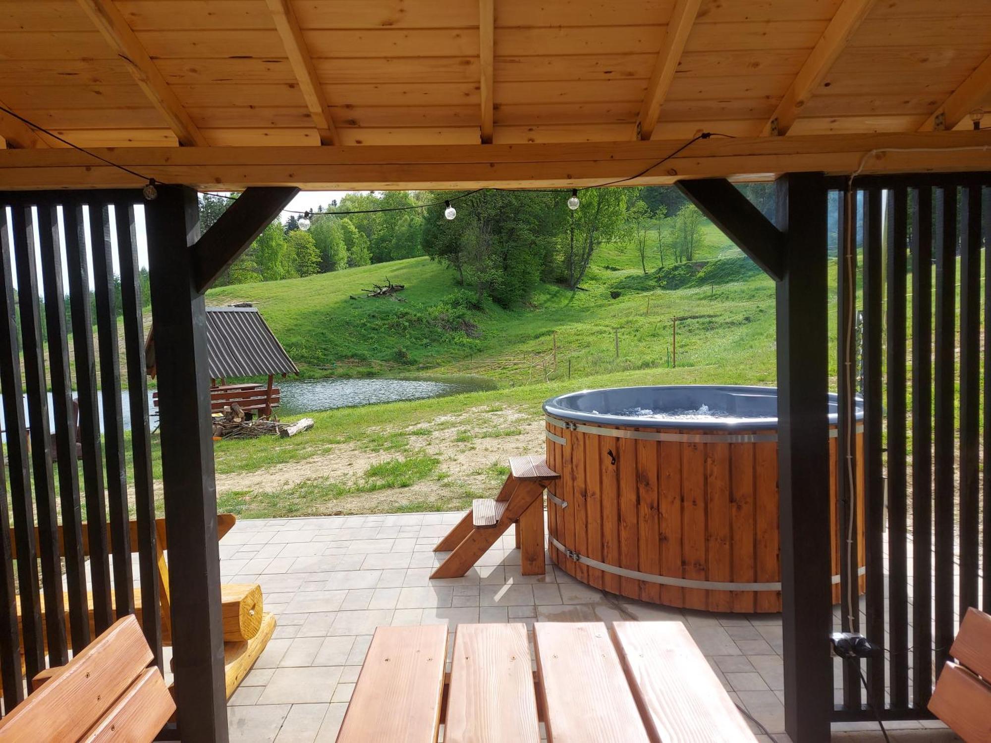 Domki Pod Bukowym Lasem Wańkowa Exterior foto